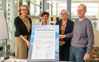 StER, Alwel en Gemeente Roosendaal tekenen samenwerkingsovereenkomst verduurzaming koopwoningen